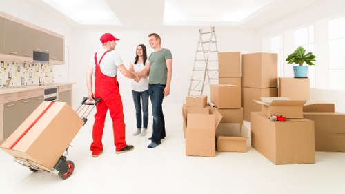 Safe handling and equipment use in a storage area