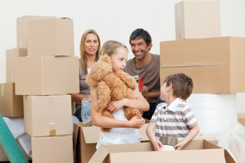 Seasonal items and household goods stored neatly for easy access
